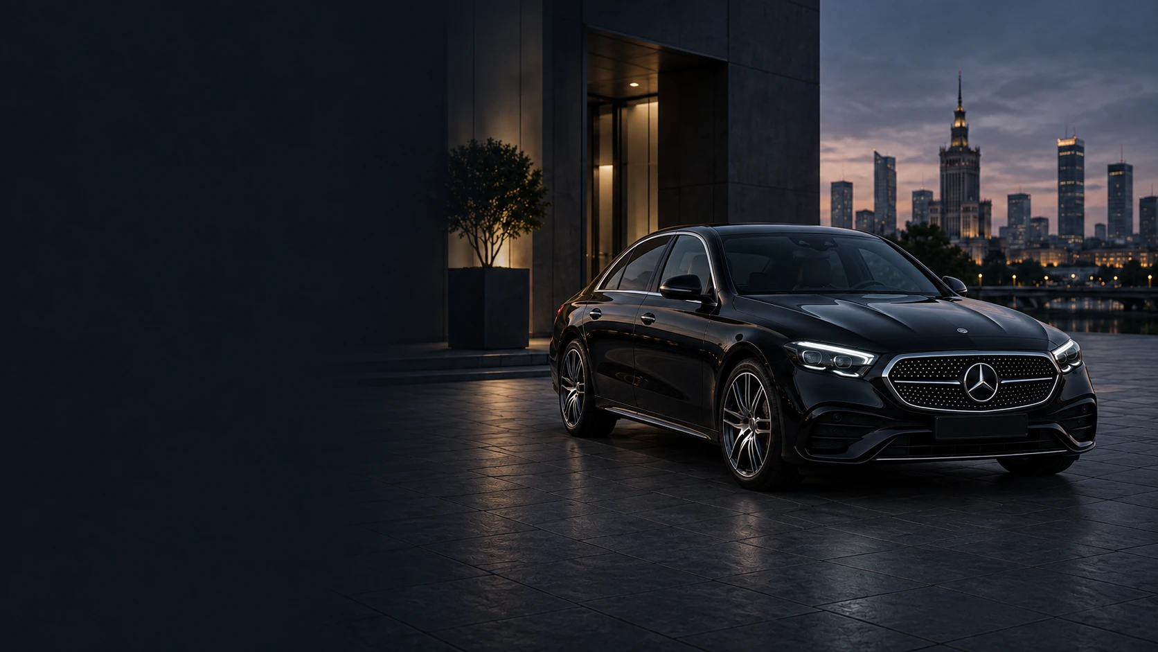 Poglądowa wizualizacja Mercedesa E-Klasy W214